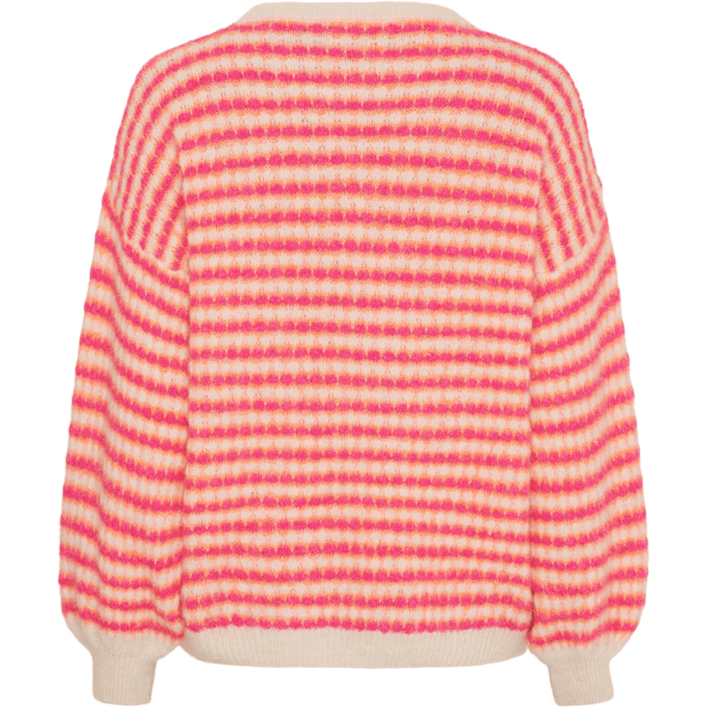 Regitze strikk - fuxia/orange - Many Colors