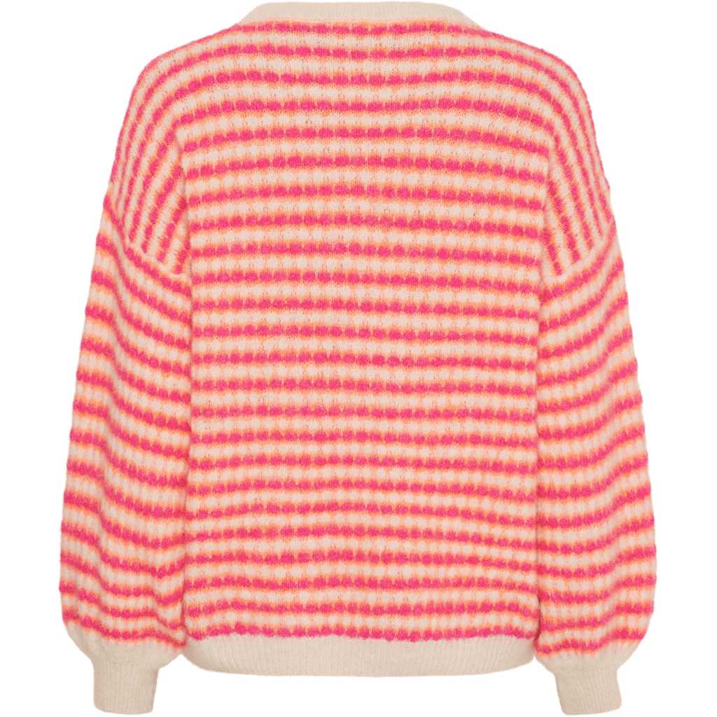 Regitze strikk - fuxia/orange - Many Colors