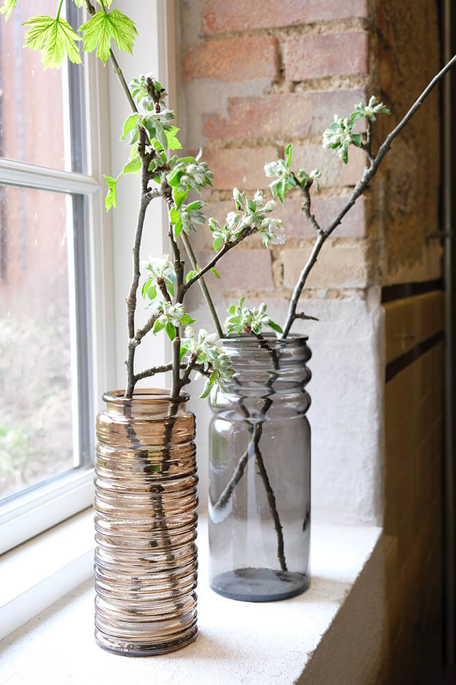 Robbie vase - mocca - Many Colors