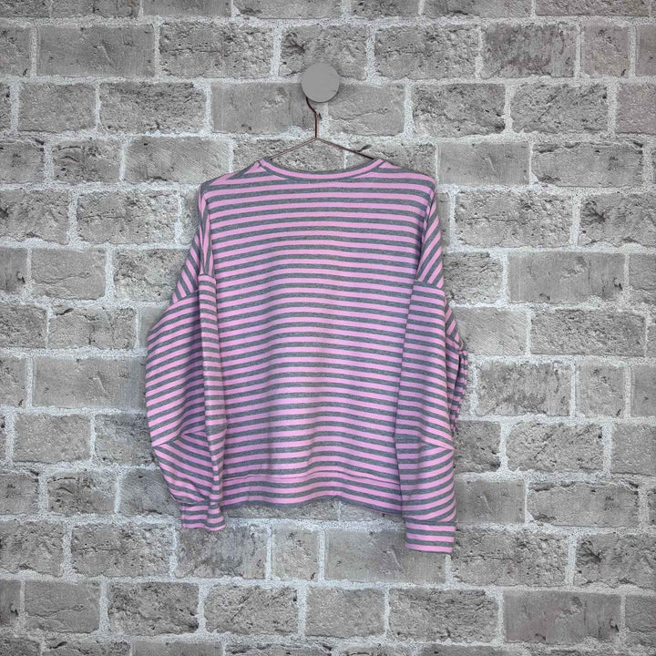 Imaya genser - rosa/grå - onesize