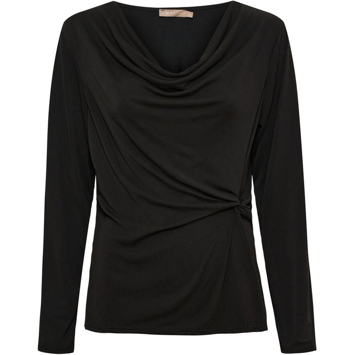 Soletta bluse - svart - Many Colors