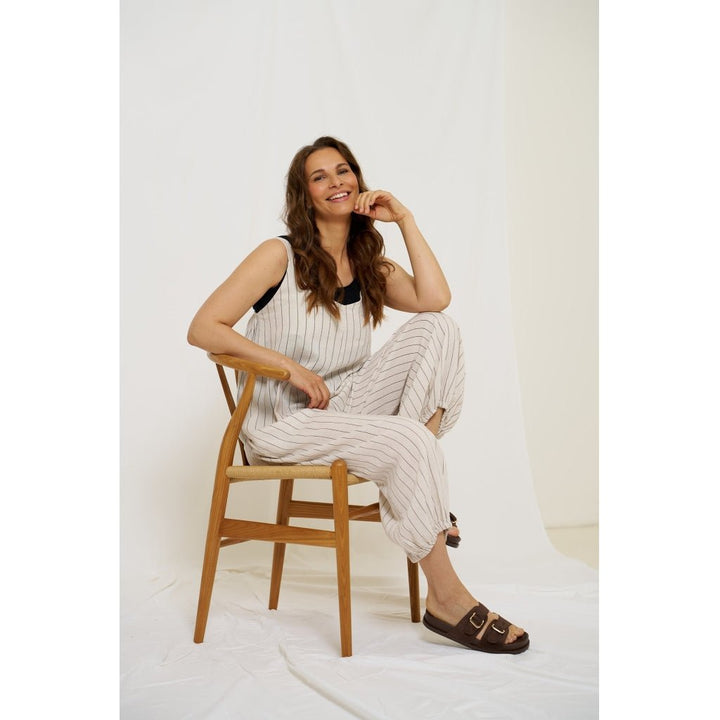 Tarelle Jumpsuit - sabbia striper - onesize - Many Colors