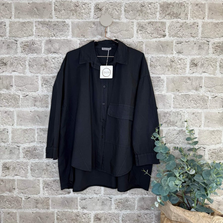 Tokyo skjorte - svart - onesize - Many Colors