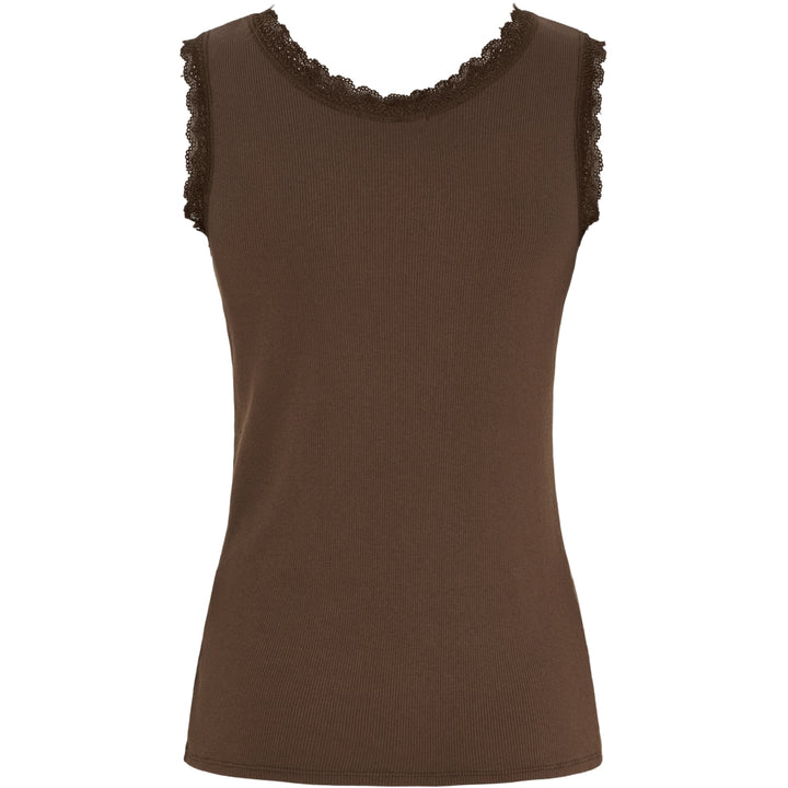 Angeline topp - brun