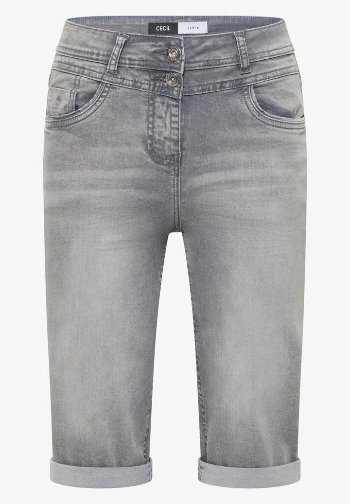 Toronto straight shorts - mellom grå - Many Colors