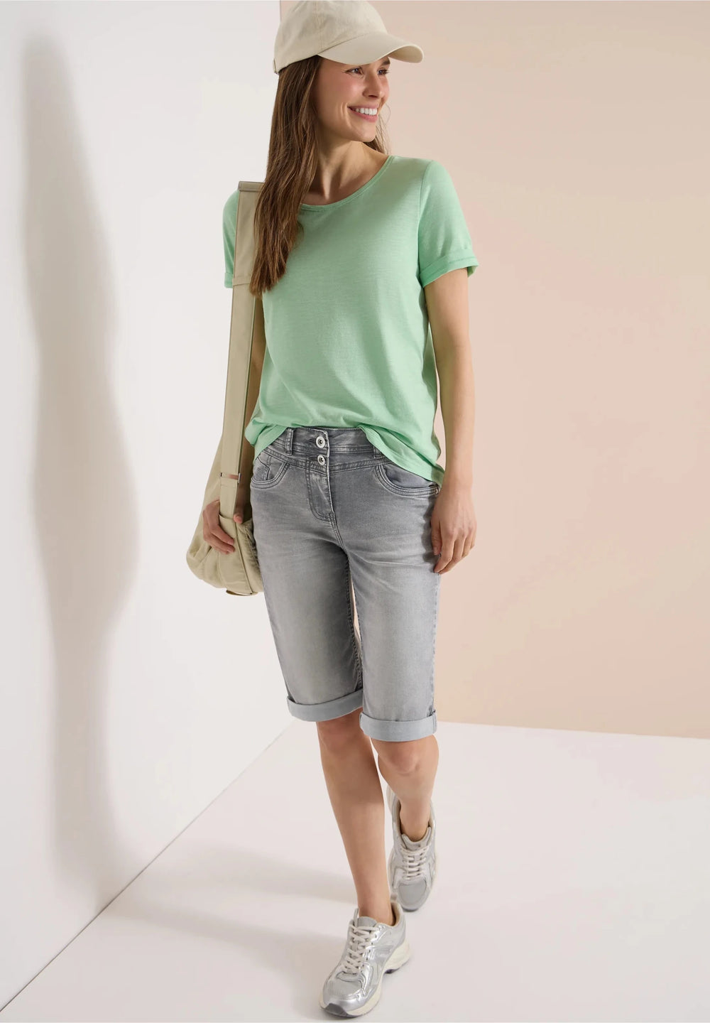 Toronto straight shorts - mellom grå - Many Colors