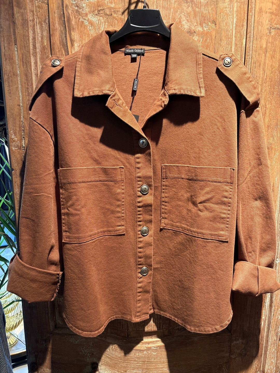 Tully skjorte jakke - onesize - camel - Many Colors