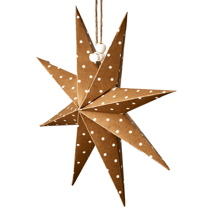 Uni stjerne S, Brun/hvit - Many Colors