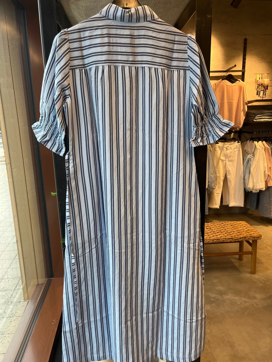 Vega kjole blå striper - Makeløs - Many Colors