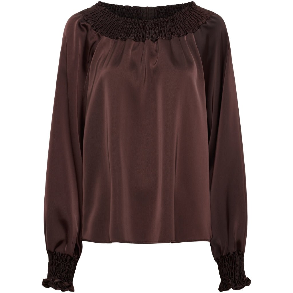 Verona bluse - coffee - onesize - Many Colors