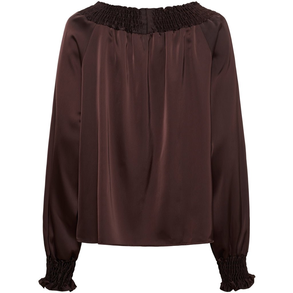 Verona bluse - coffee - onesize - Many Colors
