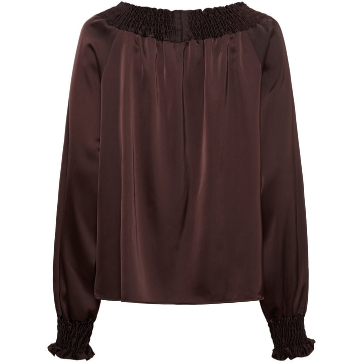 Verona bluse - coffee - onesize - Many Colors