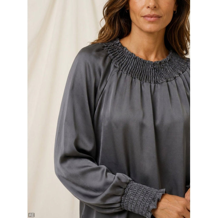 Verona bluse - svart - onesize - Many Colors