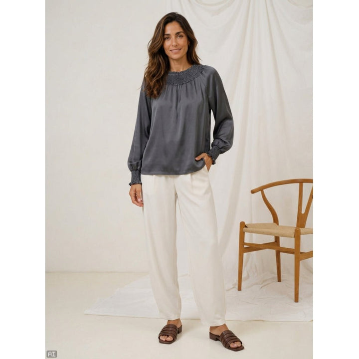 Verona bluse - svart - onesize - Many Colors
