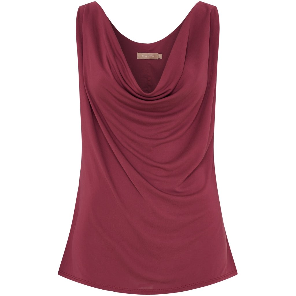 Veronika topp - bordeaux - Many Colors