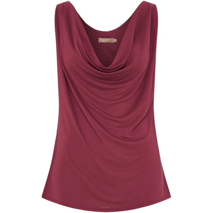 Veronika topp - bordeaux - Many Colors
