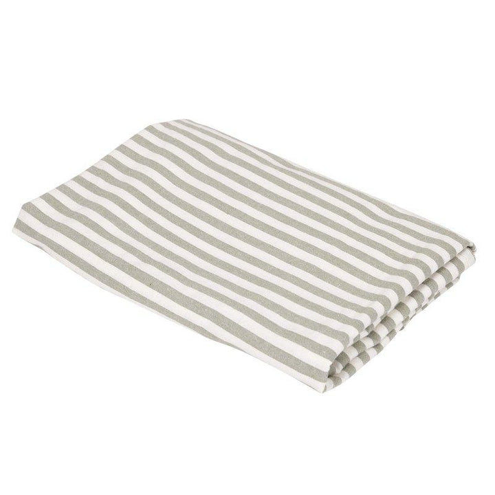 Vide duk 140x300 cm - lindgrønn striper - Many Colors