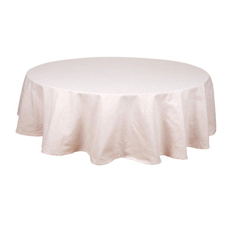 Vide rund duk - d160 cm - sand - Many Colors