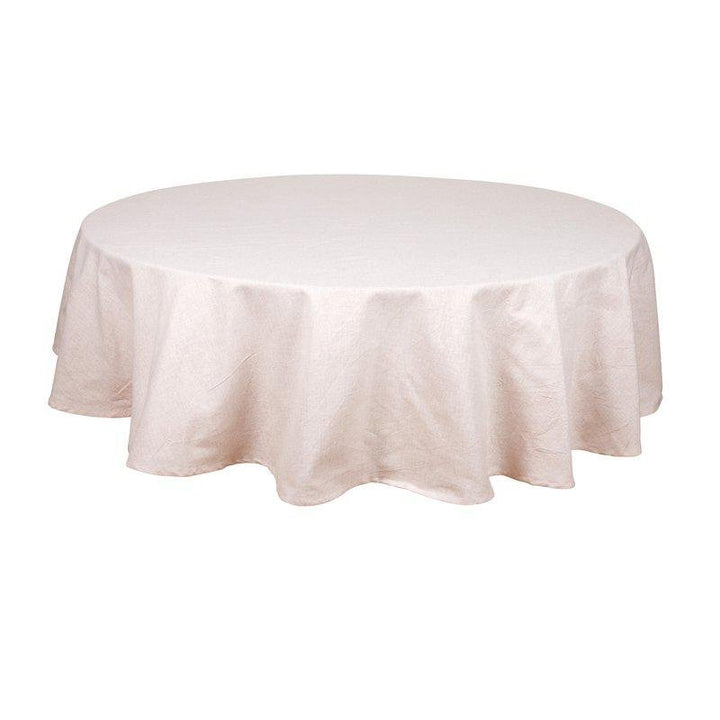 Vide rund duk - d160 cm - sand - Many Colors