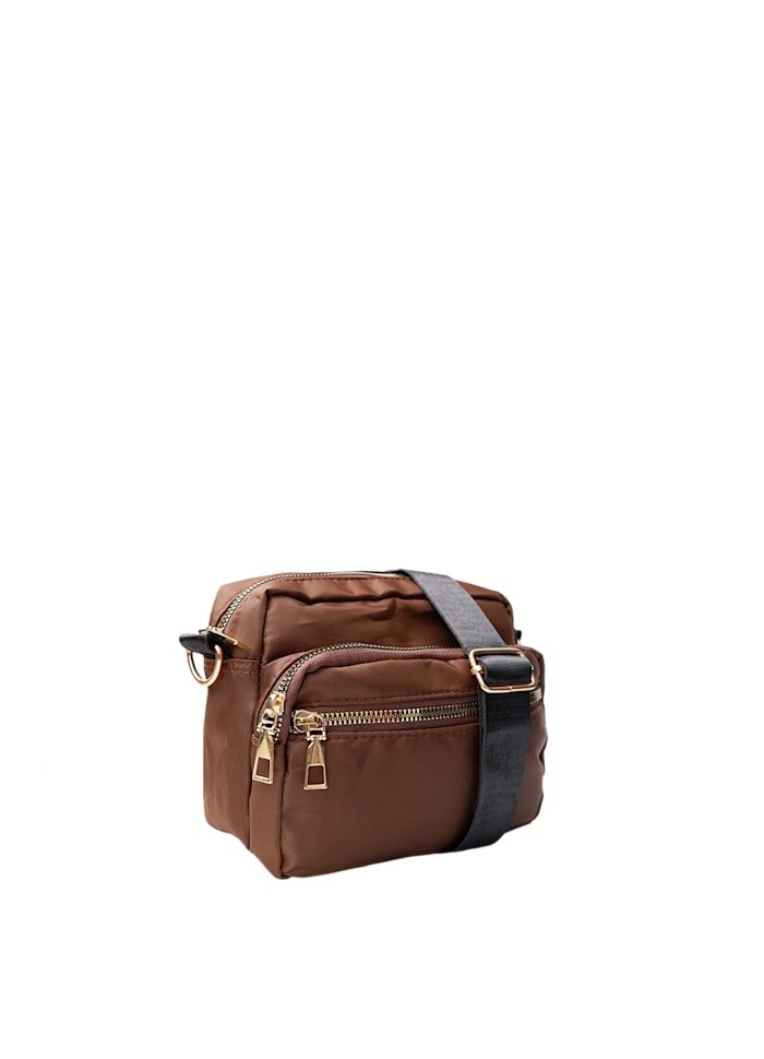 Viggy nylon veske - mocca - Many Colors