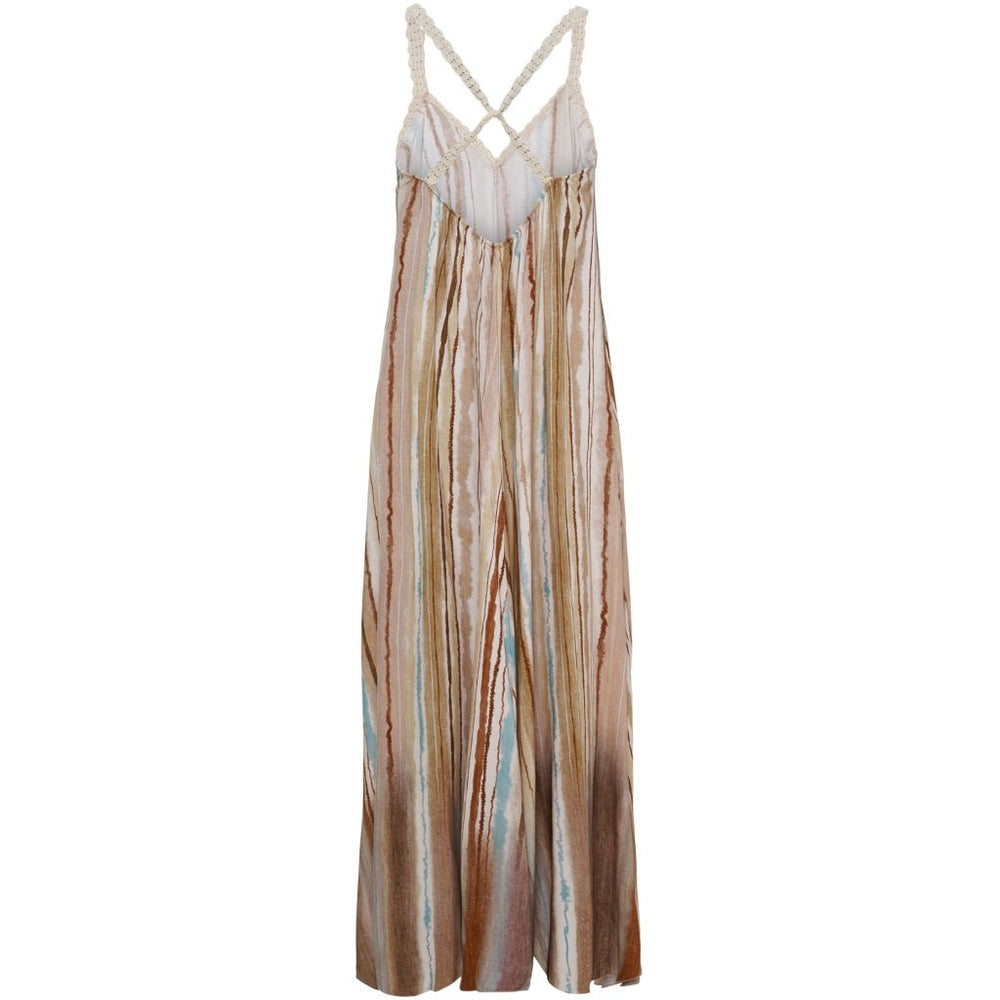 Violett kjole - beige - Many Colors