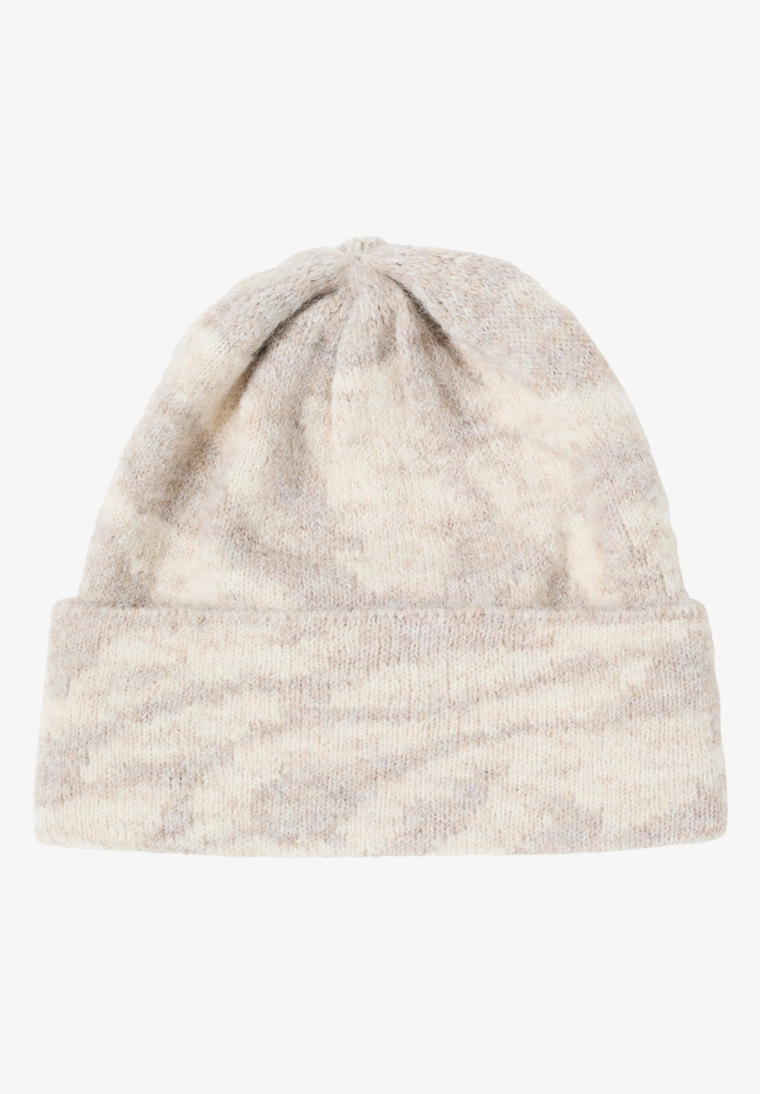 Zebra strikk lue - beige - Many Colors