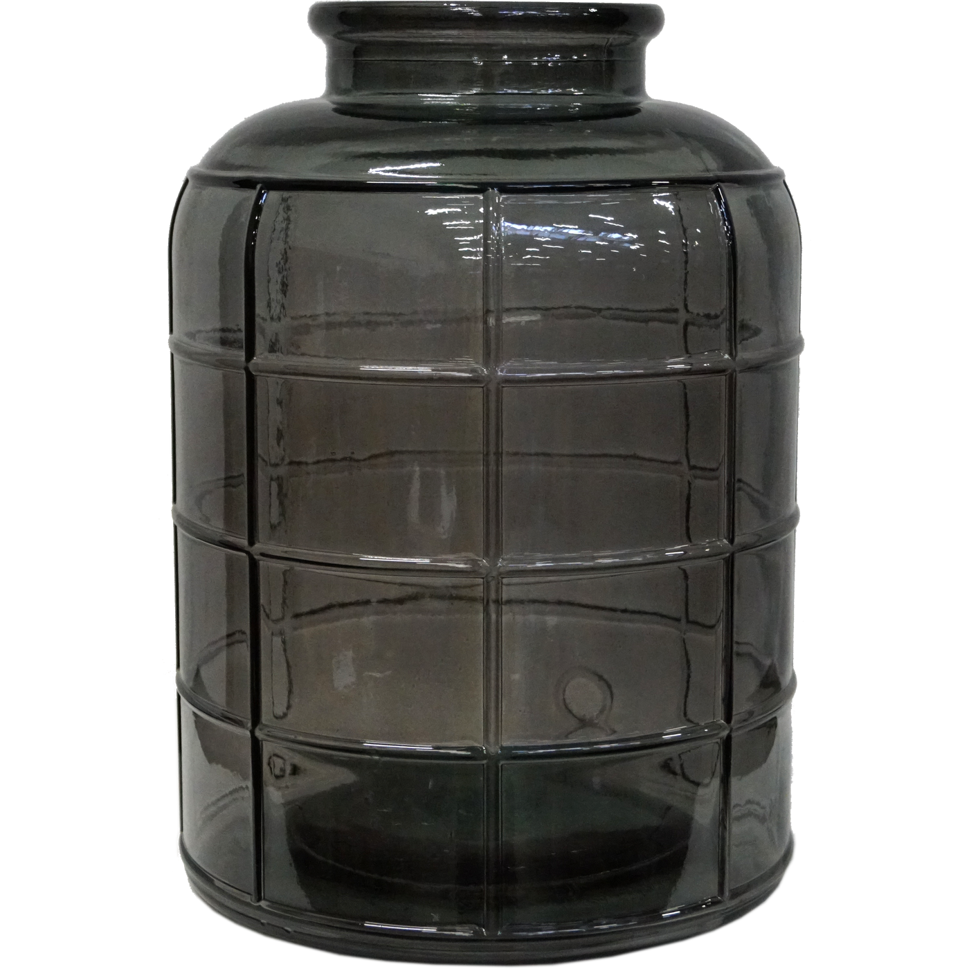 Glassvase Steve - grå