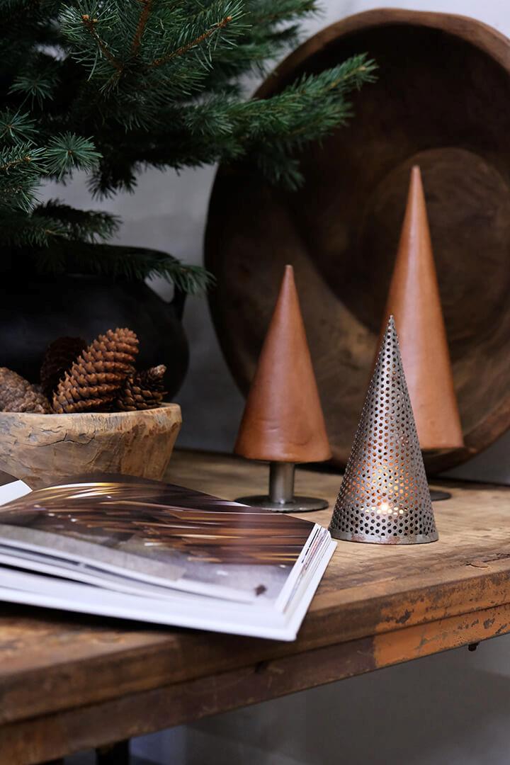 Juletre med skinn small